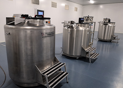 Sample liquid nitrogen storage system case 